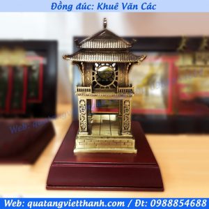 Đồng đúc Khuê Văn Các - Đế gỗ
